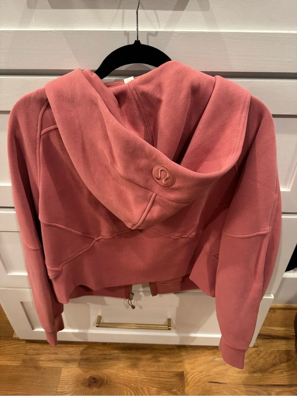 Lululemon Women’s Zip-Front Hoodie Jacket in Dusty Rose